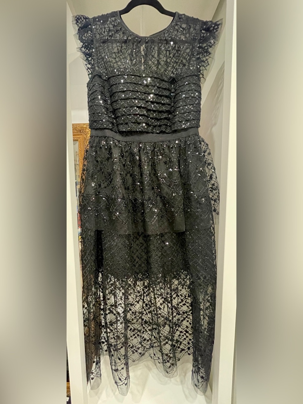NWT Self Portrait Sequin Gown, 10 - Picture 2 of 5